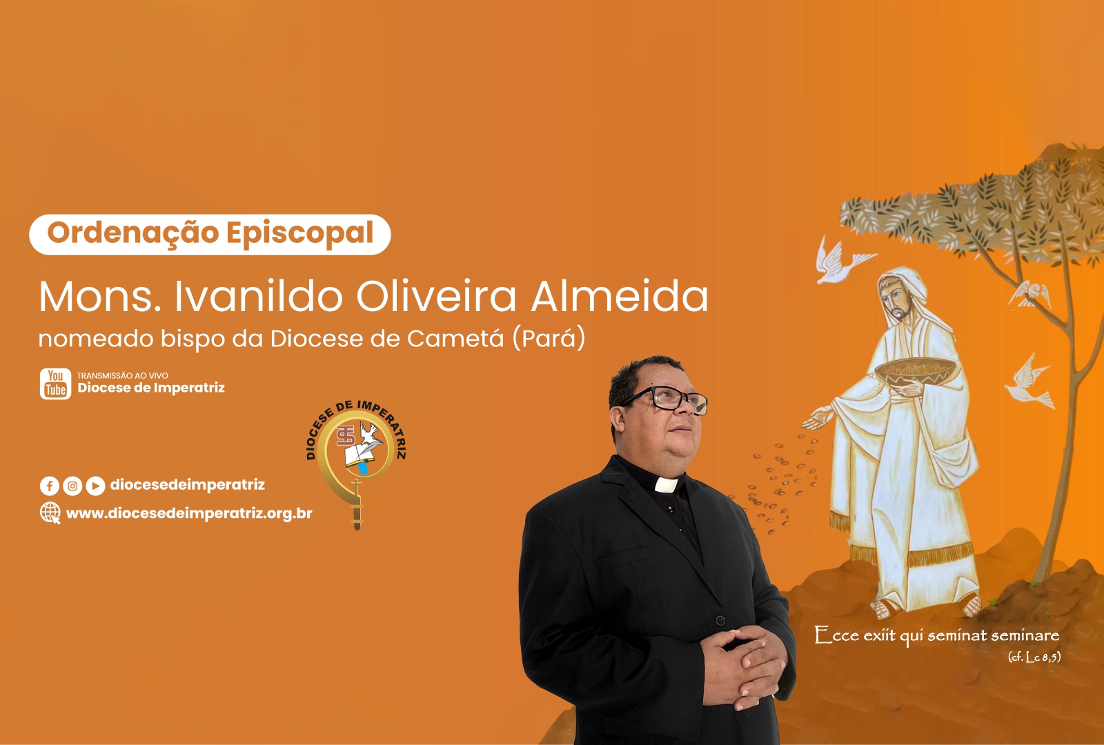 Ordena o Episcopal Do Monsenhor Ivanildo Oliveira J Tem Data Marcada 